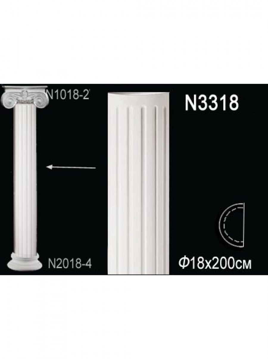 Колонна Перфект n3318lw