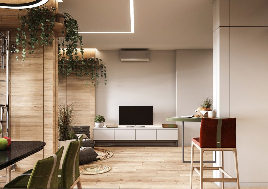 Интерьер мощный Shmidt Studio