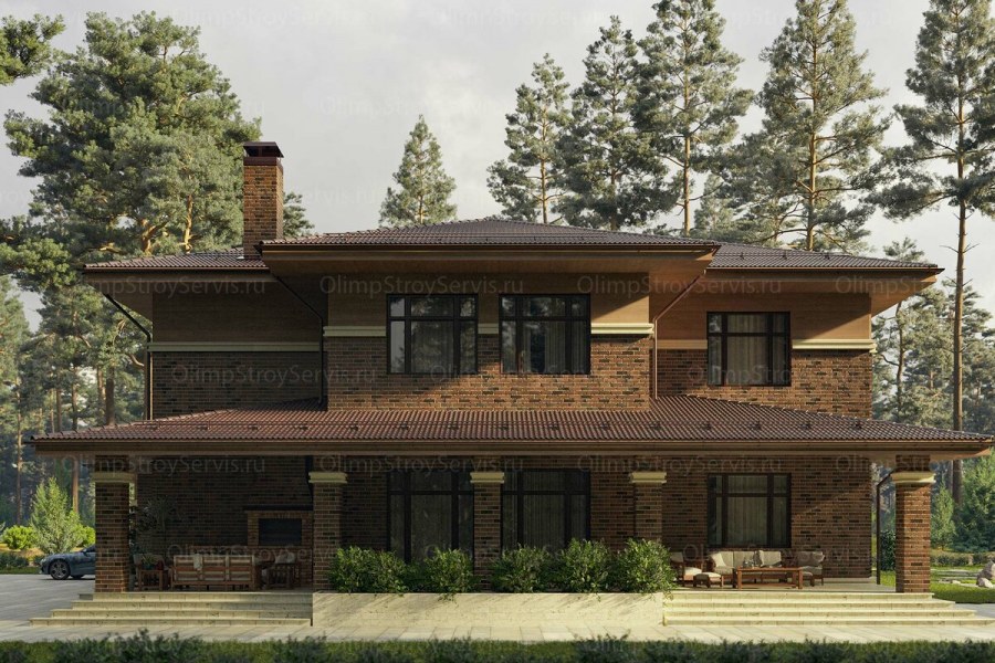 Проект дома Тироль