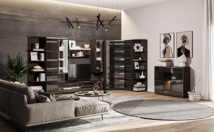 Комод Летиция лазурит