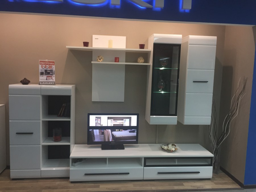 Стенка Летиция фабрика лазурит