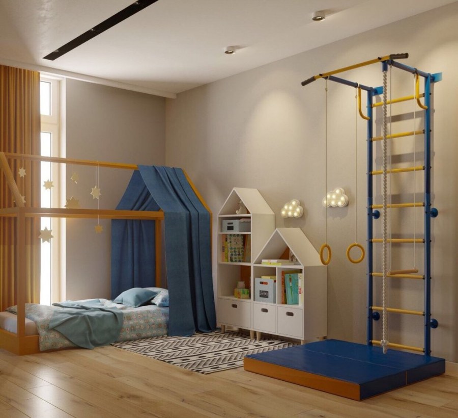 Шведская стенка babysport городок пристенный