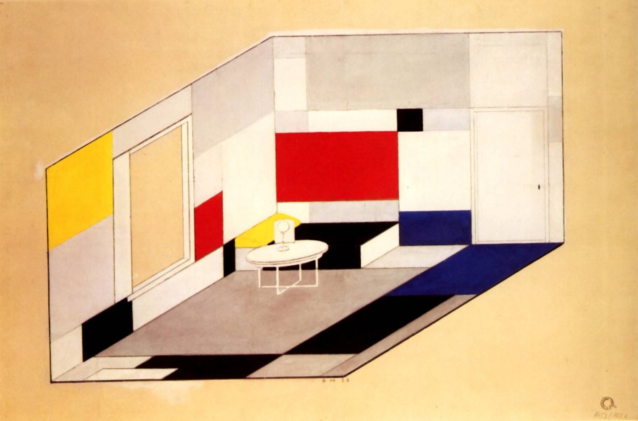 Стиль пит Мондриан