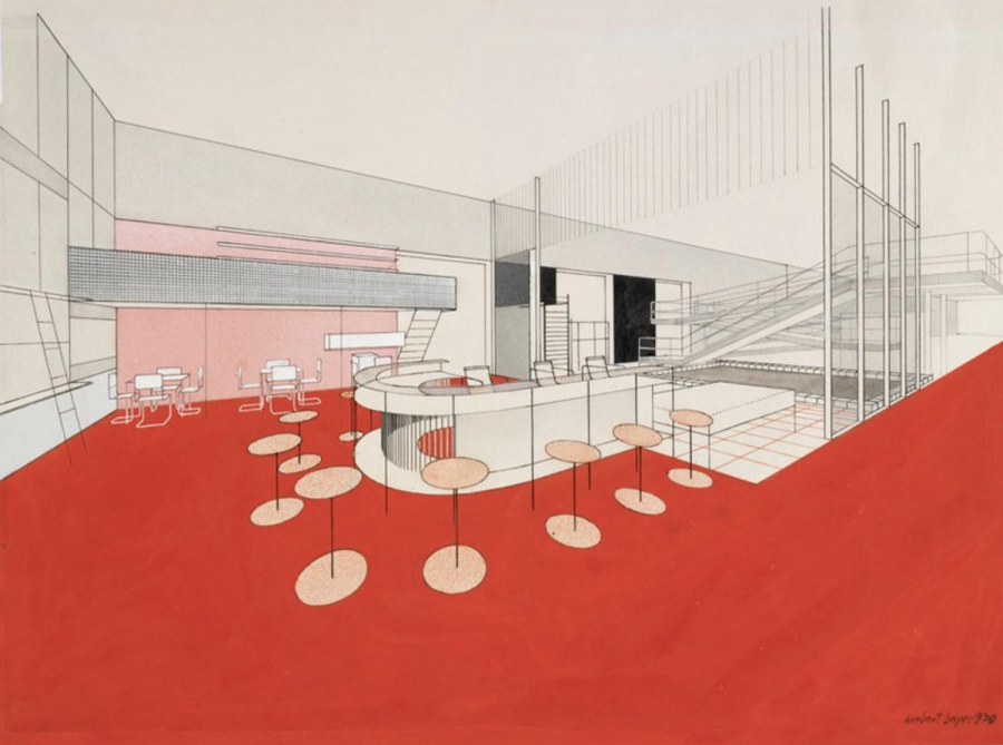 Конструктивизм в интерьере общественного здания