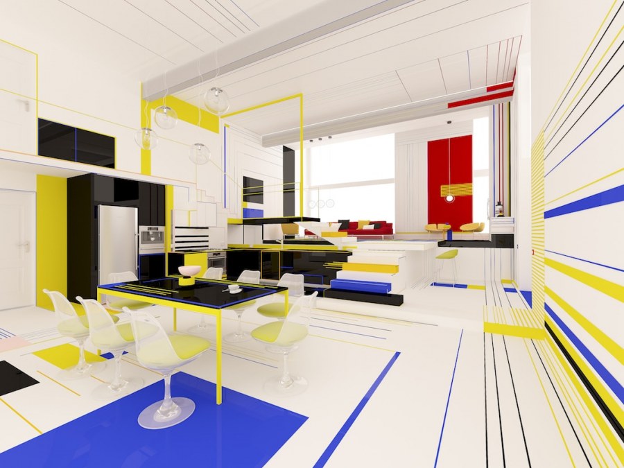 Супрематизм Мондриан