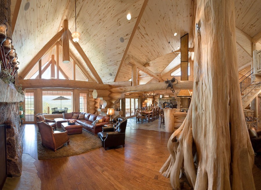 Дом из красного канадского кедра - "Викинг"