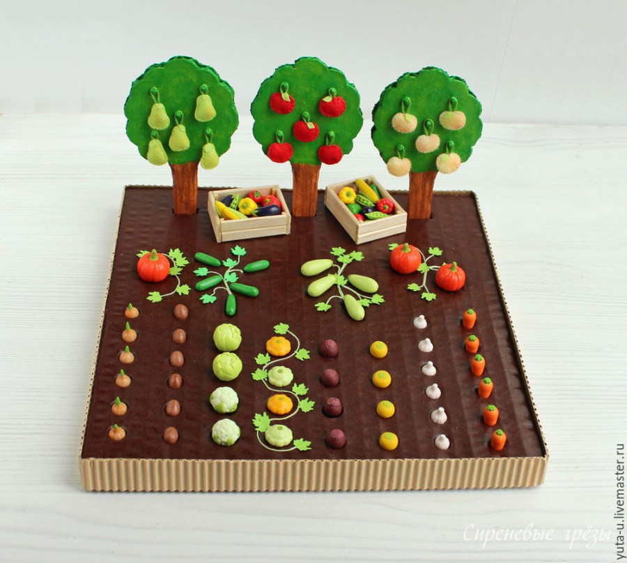 Огородик на подоконнике в детском саду