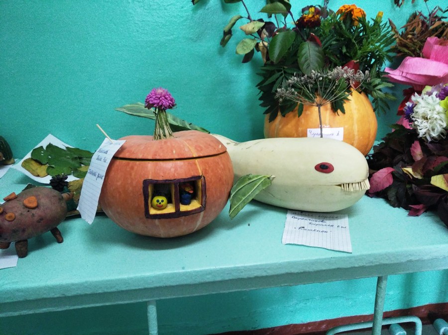 Весёлый огород на подоконнике в детском саду