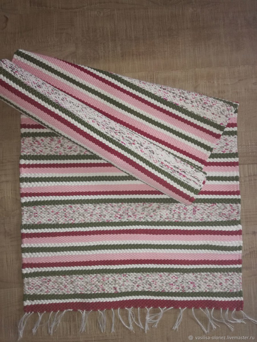 Домотканые дорожки на кухню