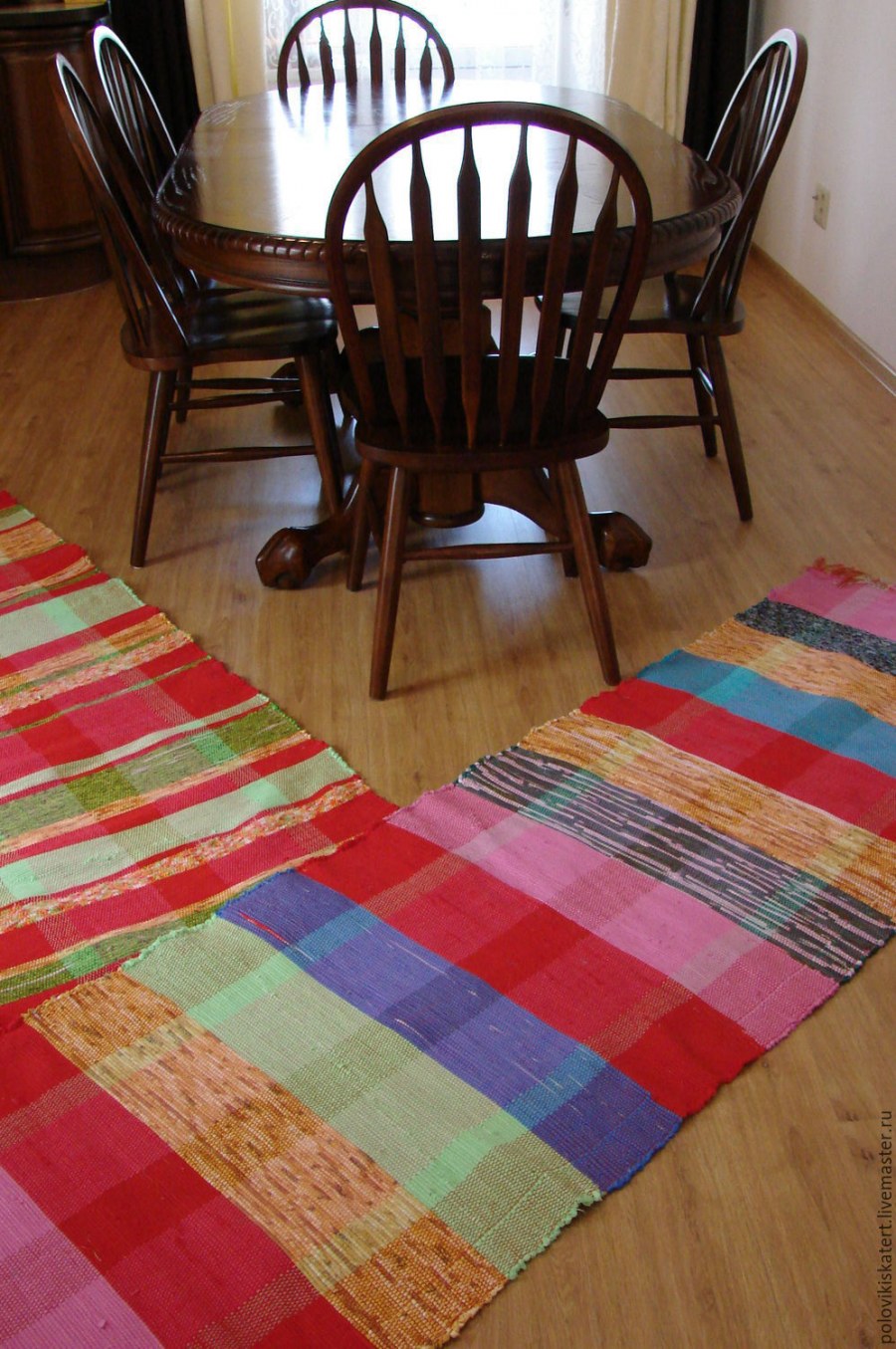 Домотканые половики в интерьере
