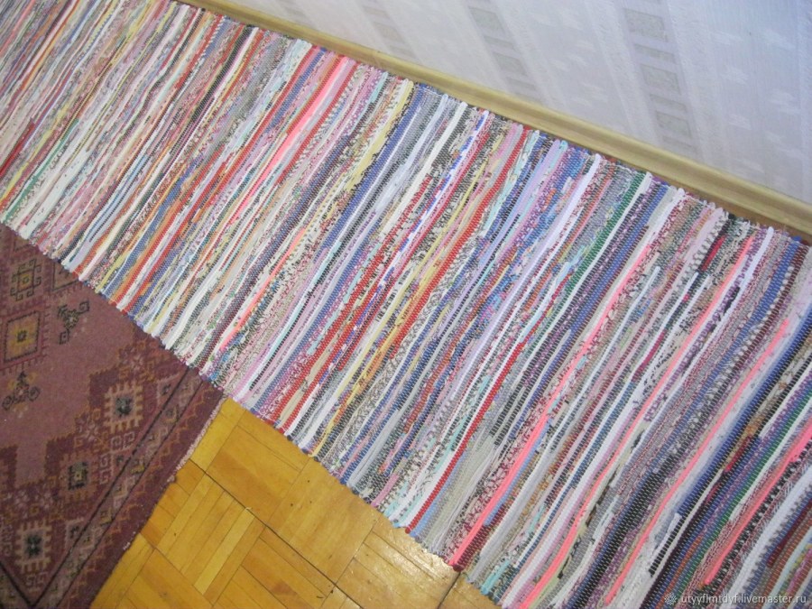 Домотканые половики, дорожки