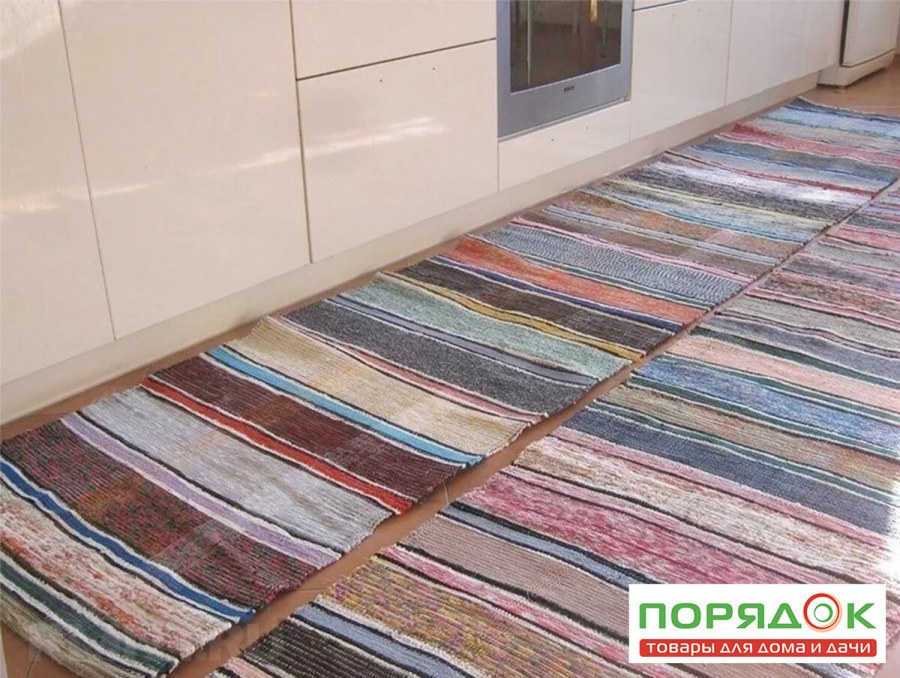 Домотканые половики, дорожки