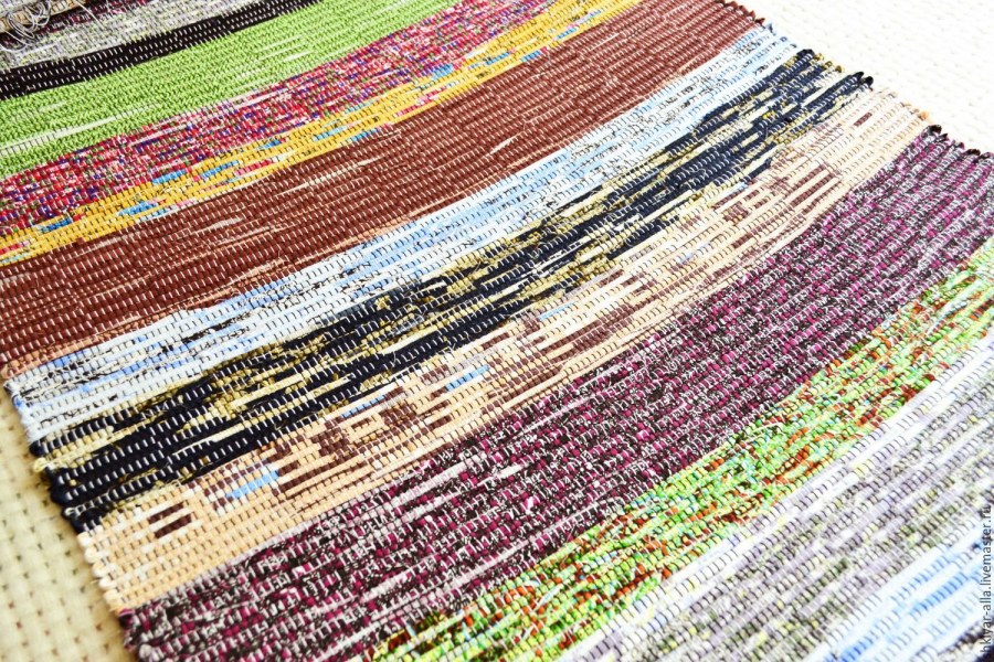 Тканые половики деревенька