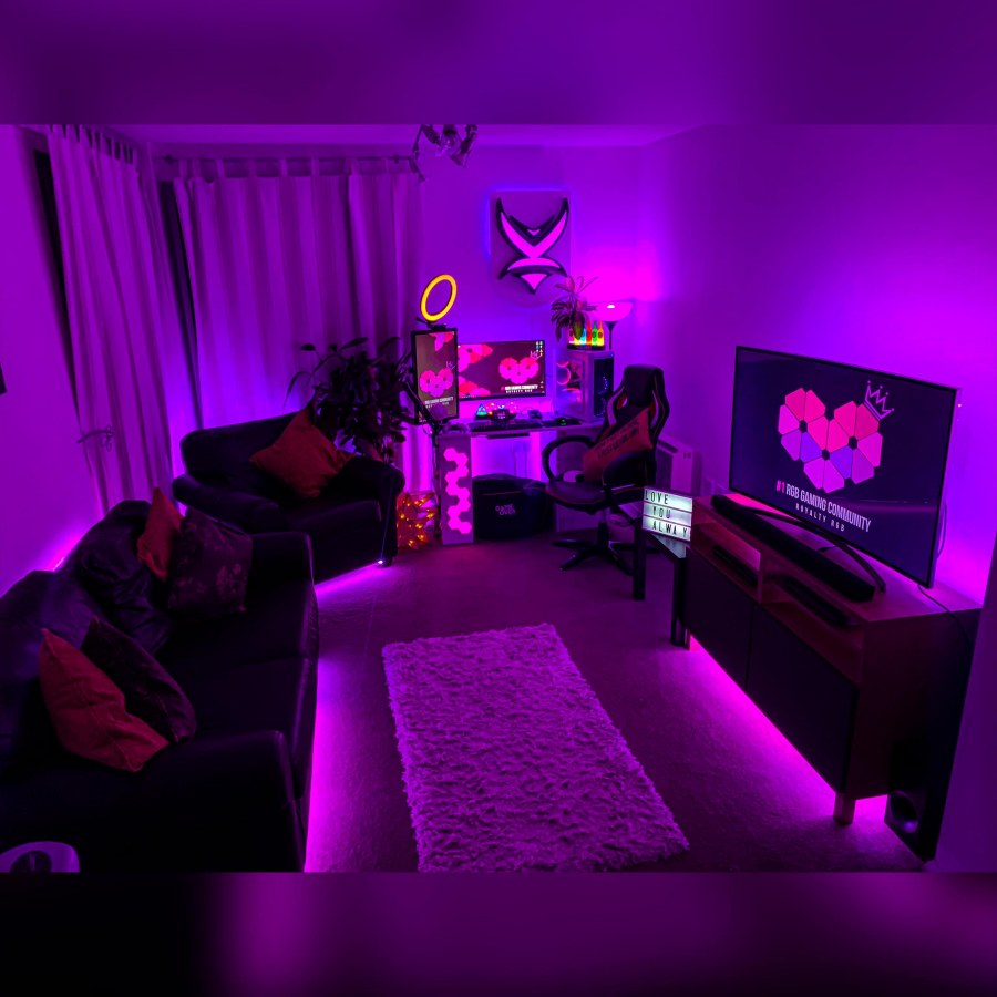 Studying in Purple Room