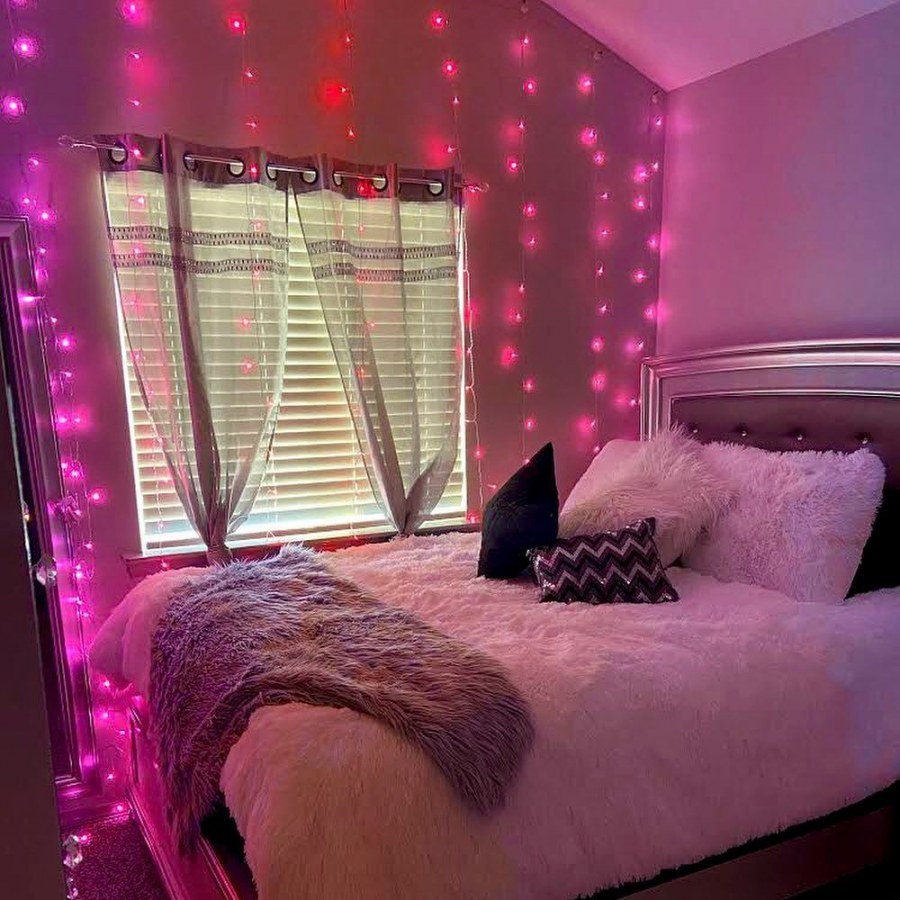 Комната для подростка девочки ночью