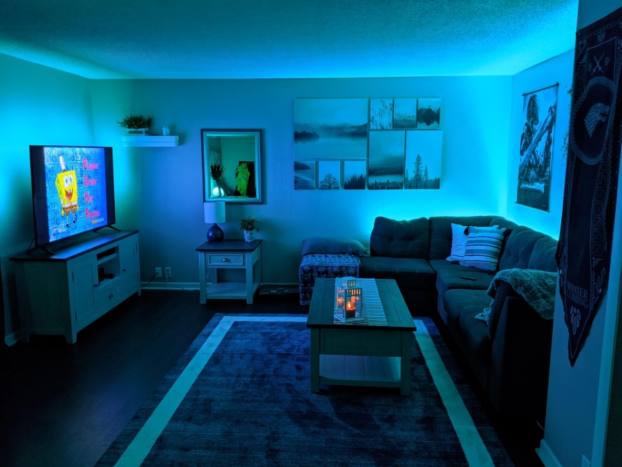 Комната мечты Эстетика с неоновой подсветкой