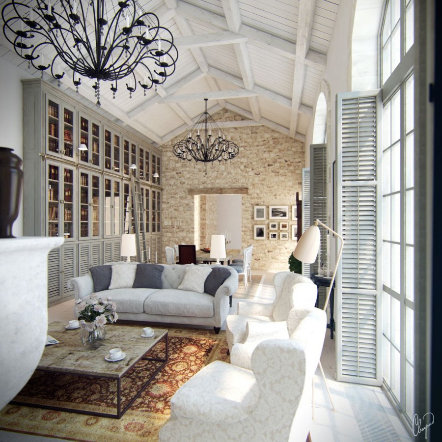 Лофт в средиземноморском стиле