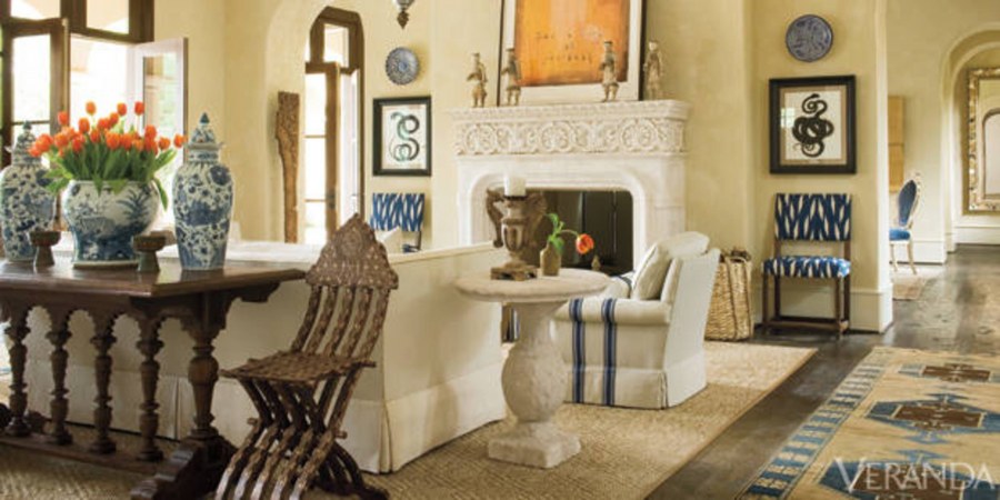 Шебби Шик в интерьере потолок