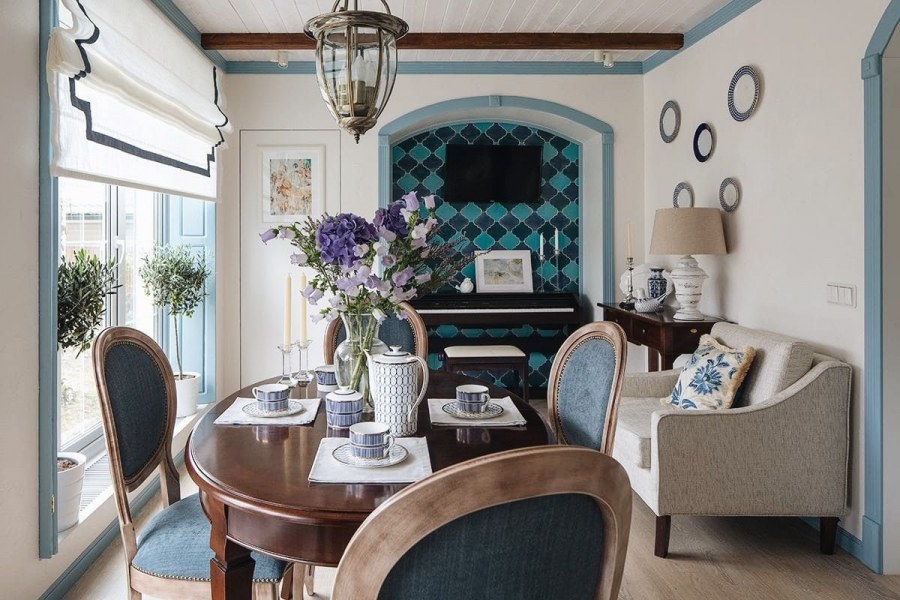 Зеркало в средиземноморском стиле