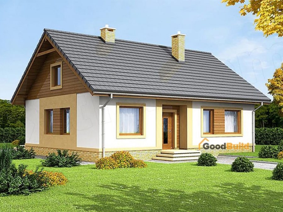 Скандинавский норвежский дом