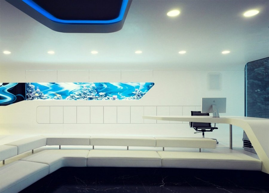 Интерьер в стиле футуризм