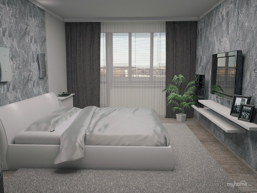 Спальня 11кв планировка