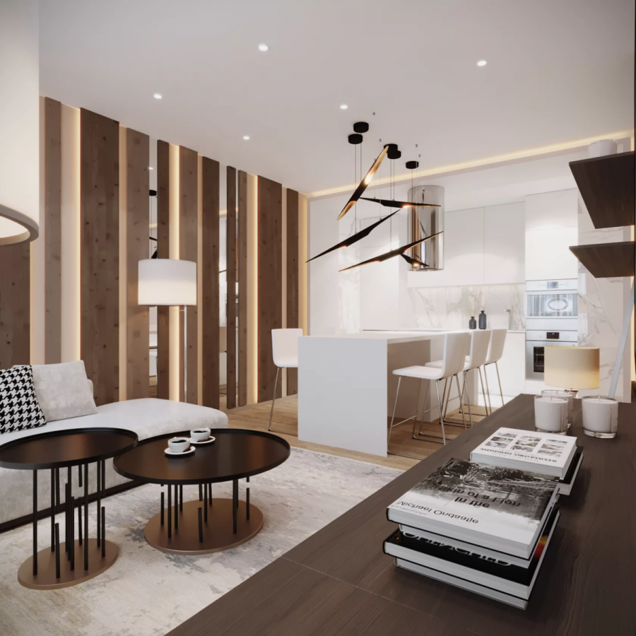 Дизайнерский проект квартиры