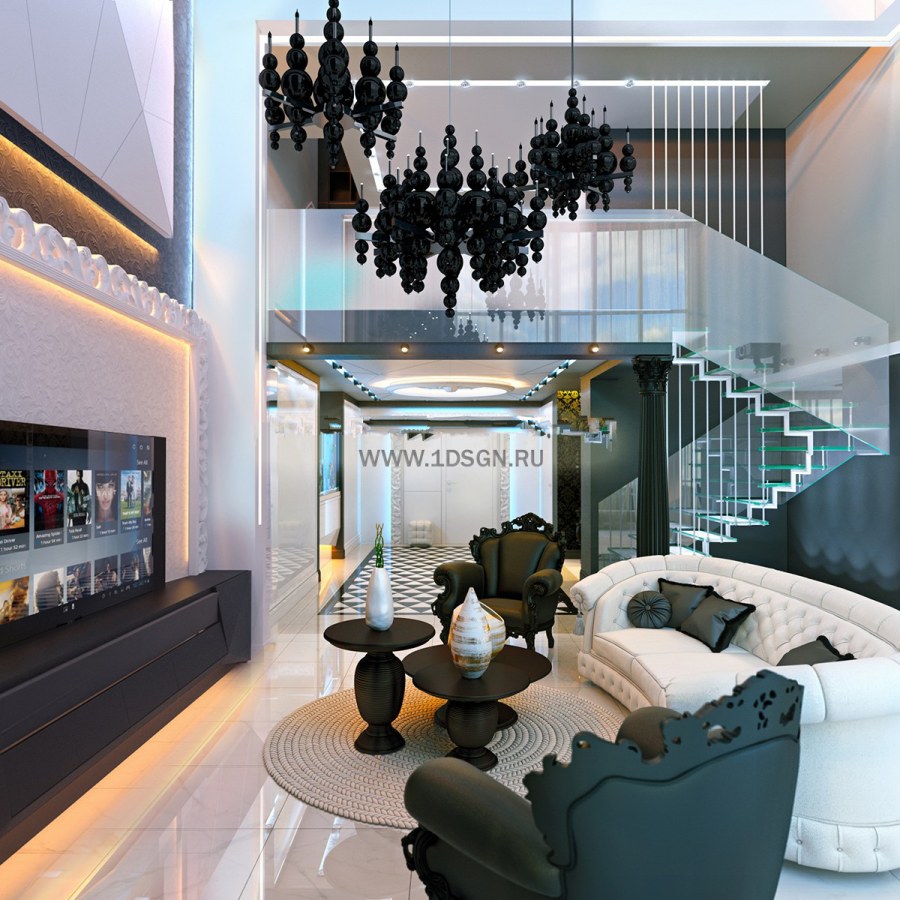 Скетч интерьера