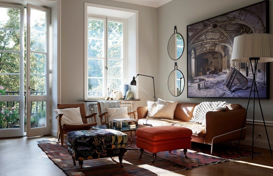 Кухня-гостиная в голландском стиле