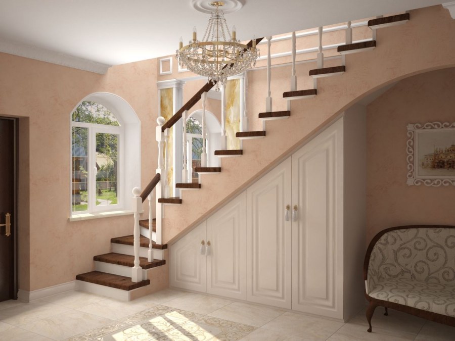 Планировка лестницы в частном доме