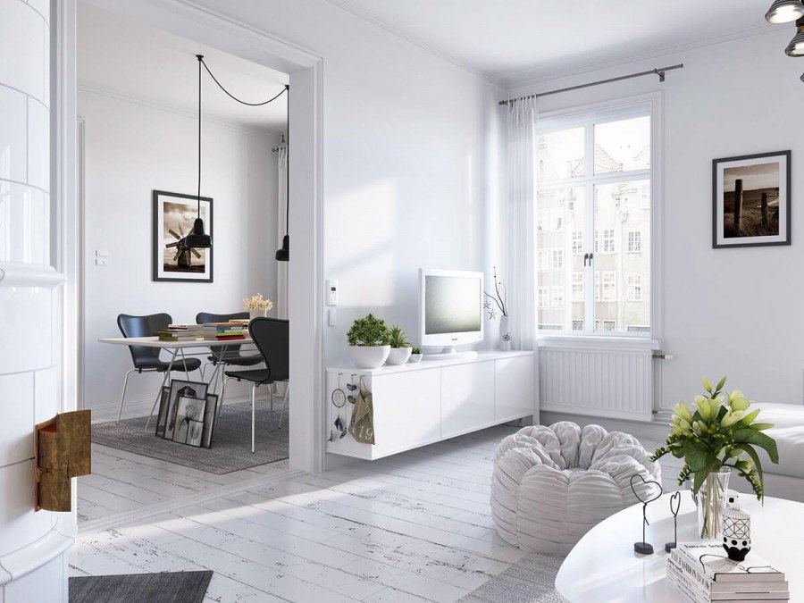 Квартира в скандинавском стиле