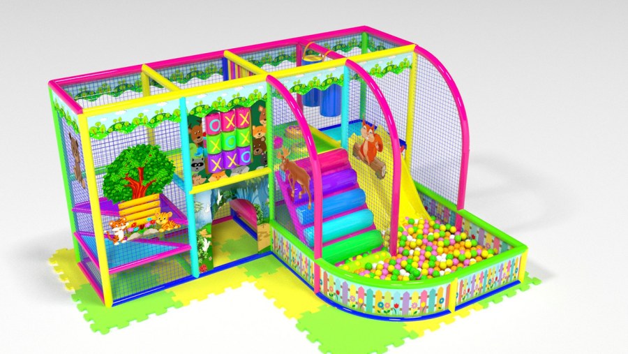 Настенный комплекс для кошек