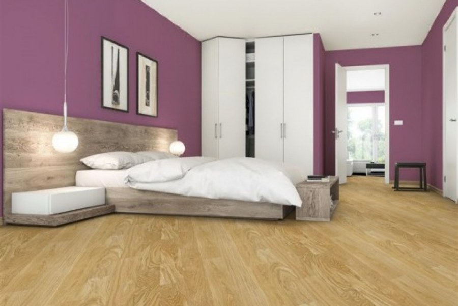 Паркетная доска «дуб капучино»