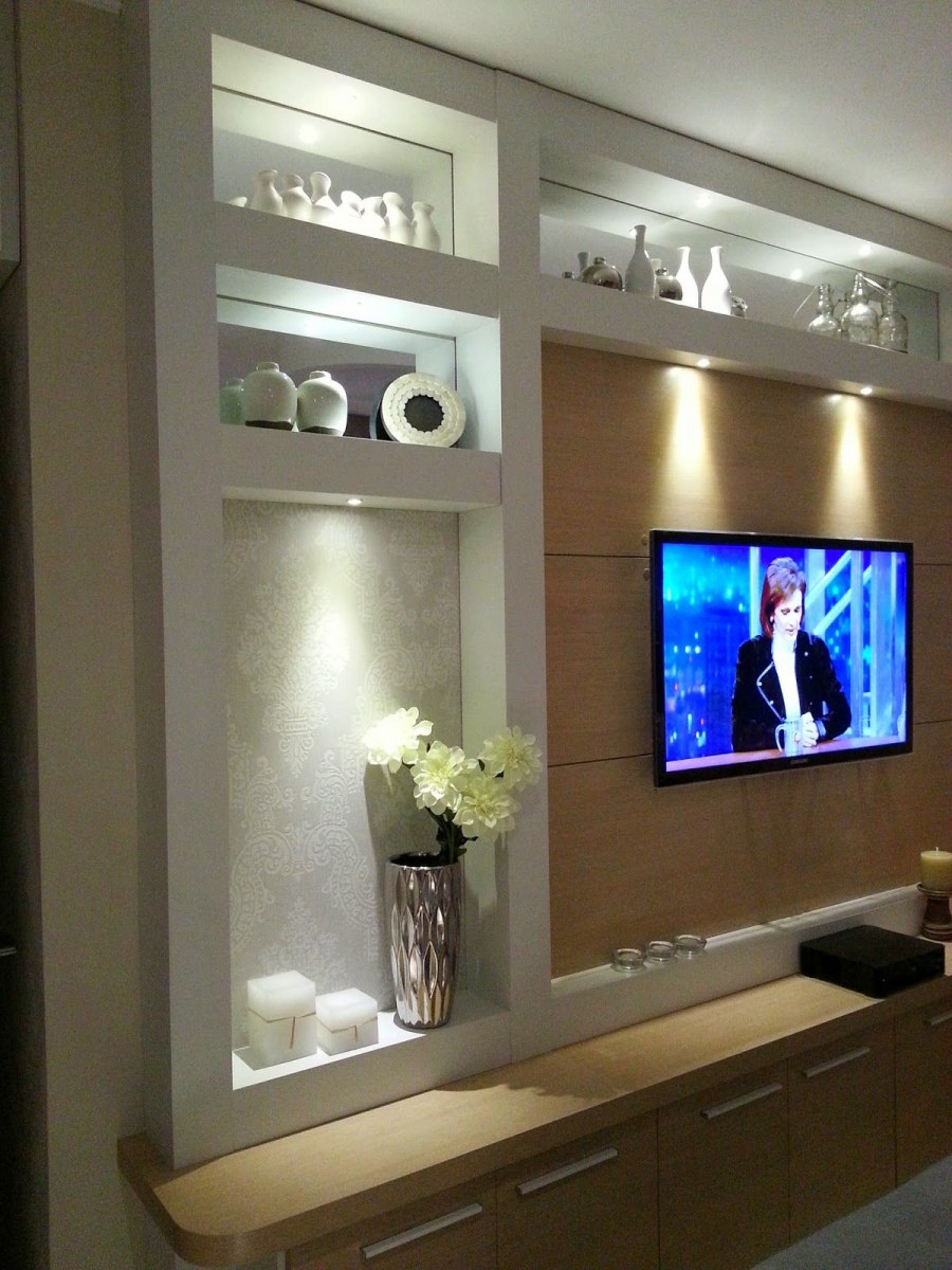 Ниши в стене для телевизора