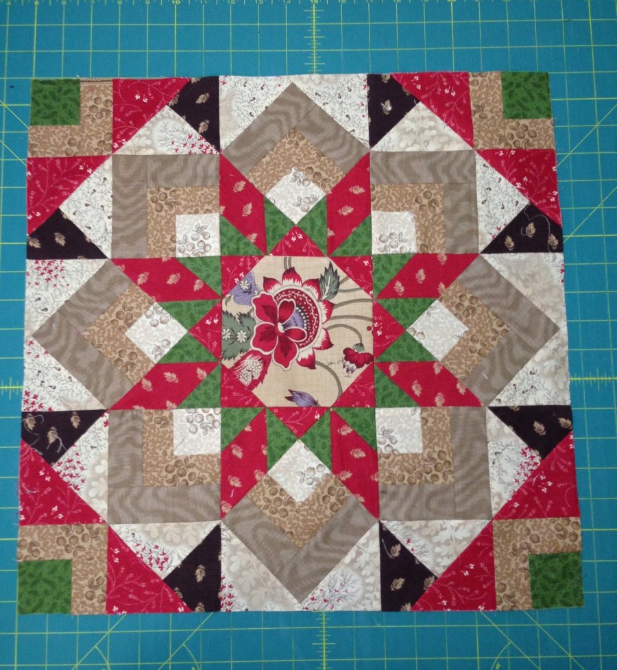 Пэчворк снежинки