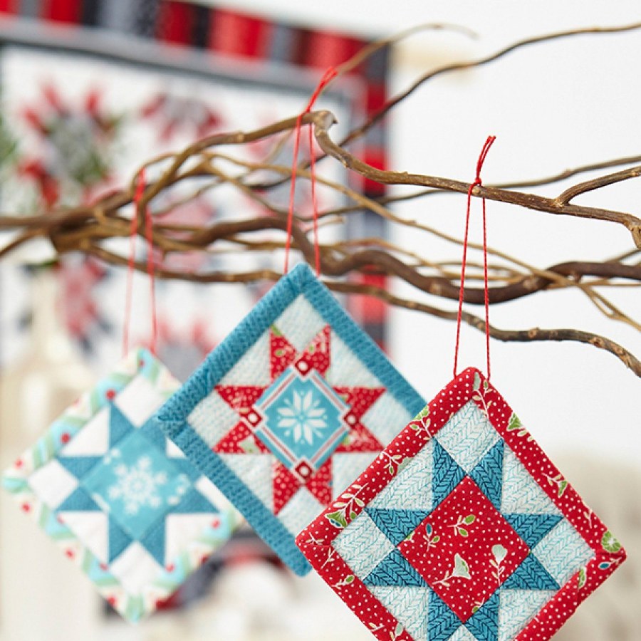 Пэчворк Снежинка большая 1546