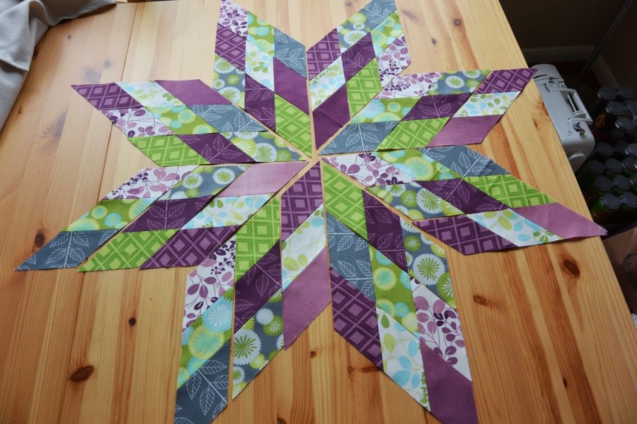 Лоскутное одеяло звездное небо