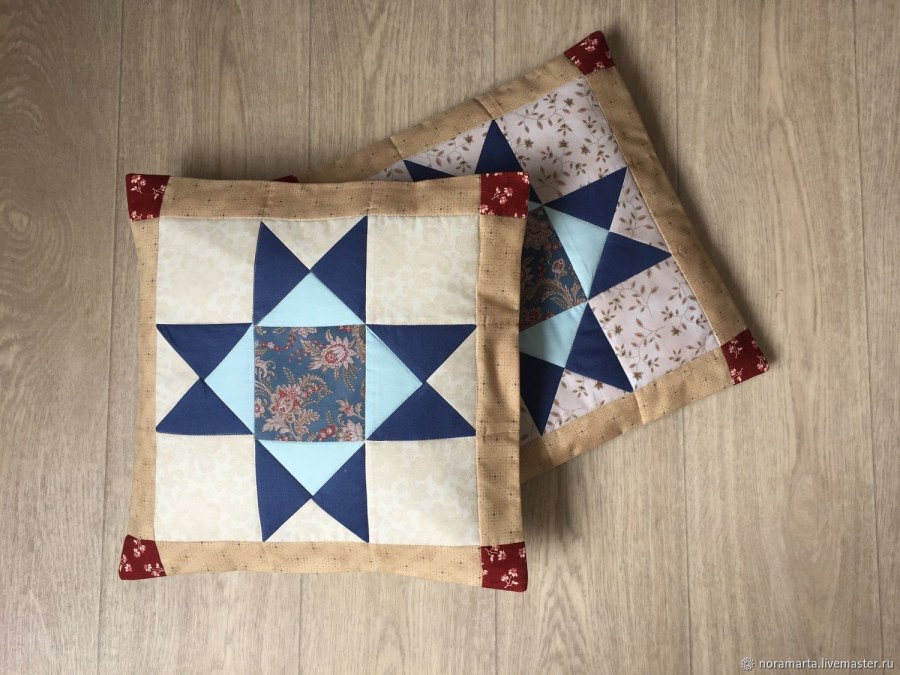 Лоскутный блок звезда Карпентера