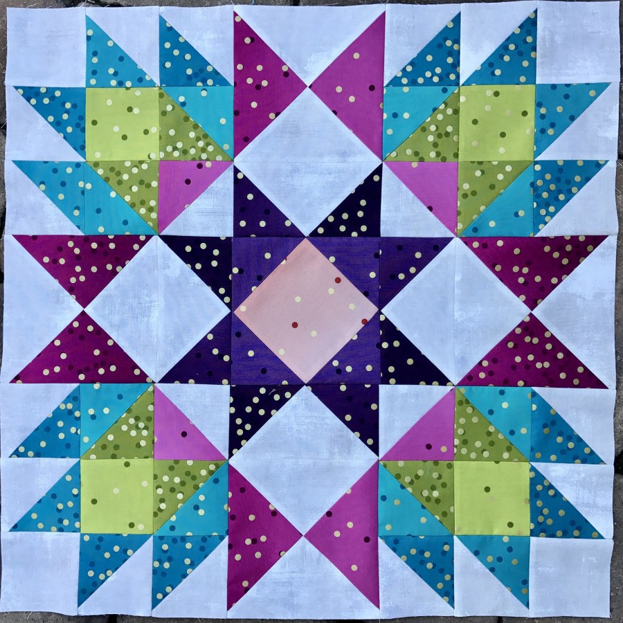 Квилт Рождественская звезда