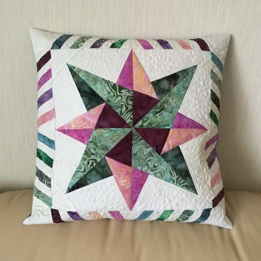 Лоскутное шитье Снежинка