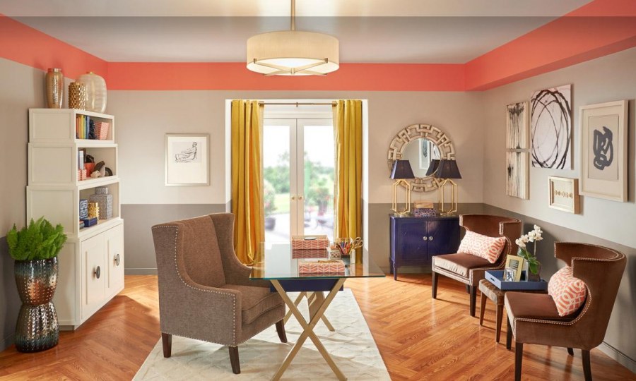 Сочетание цветов в интерьере