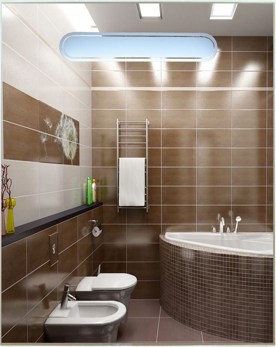 Освещение в совмещенном санузле