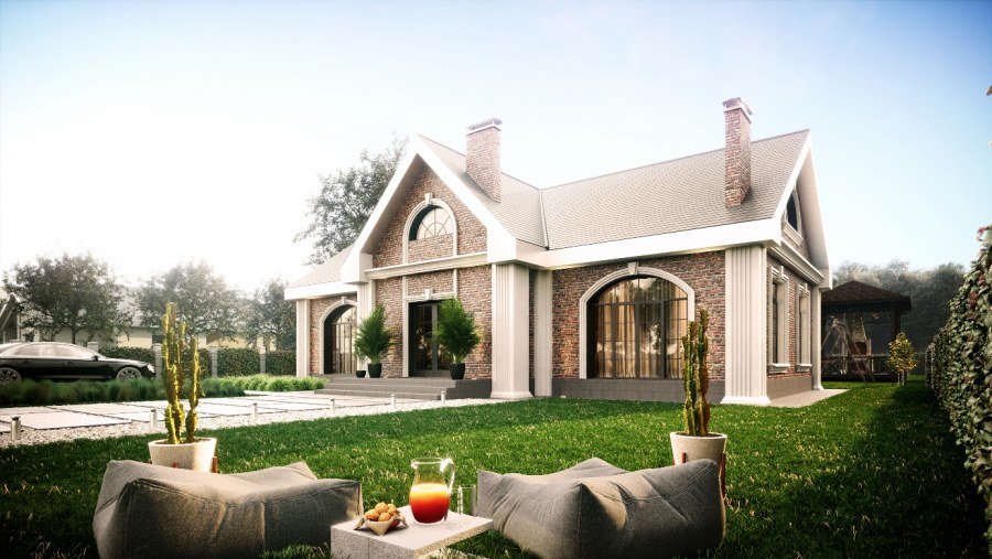 Красивый дом