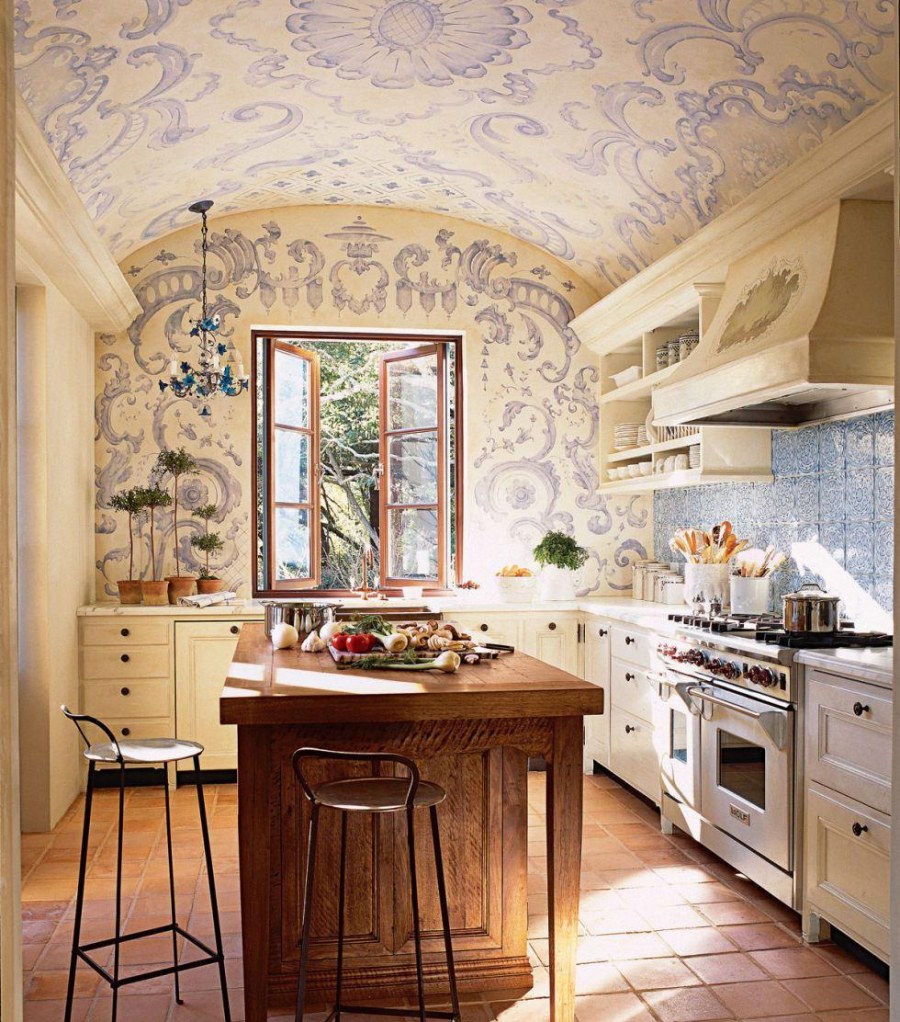 Кухни в стиле Прованс Неоклассика
