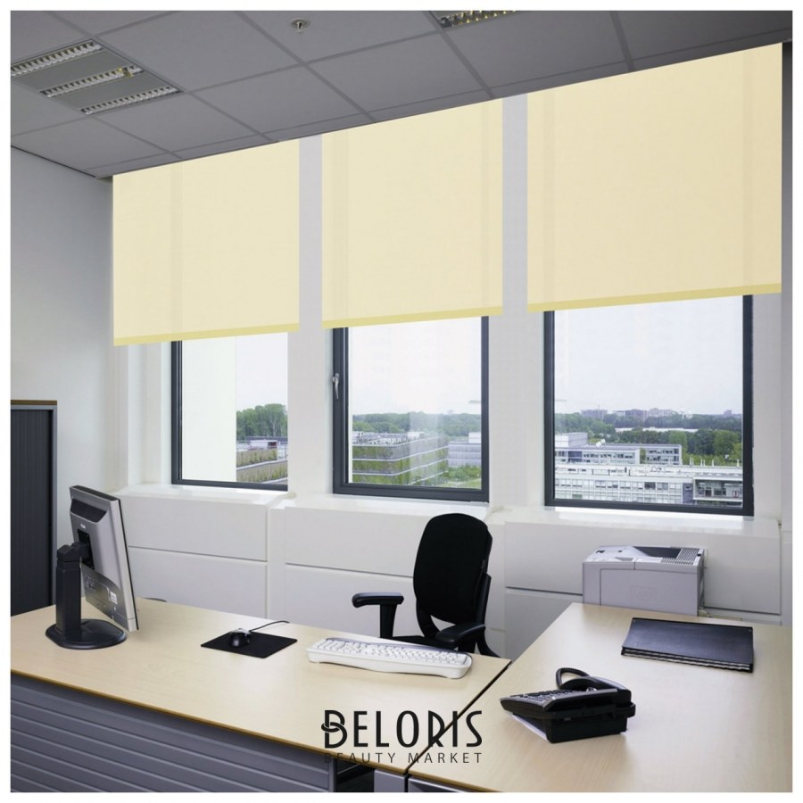 Штора рулонная Brabix