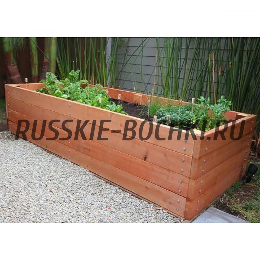 Деревянные грядки