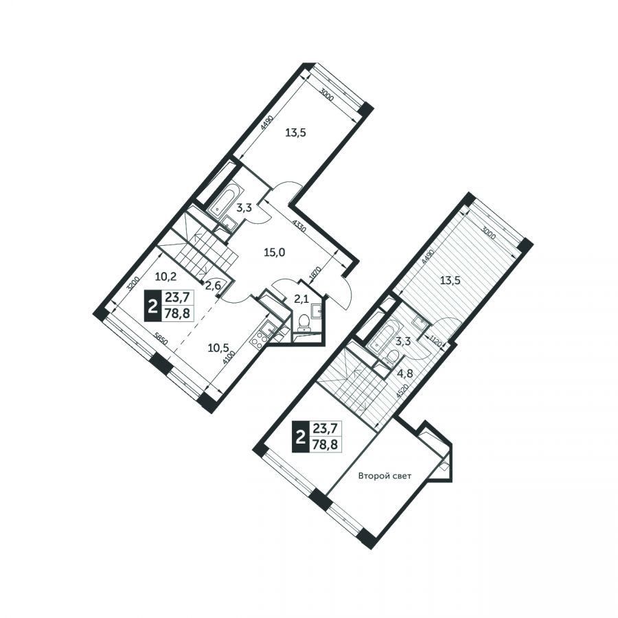 ЖК датский квартал планировки