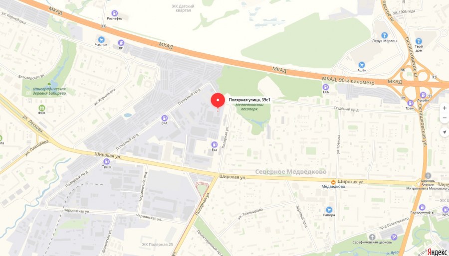 Датский квартал на МКАДЕ