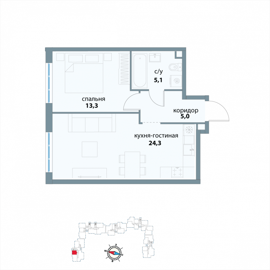 ЖК событие карта