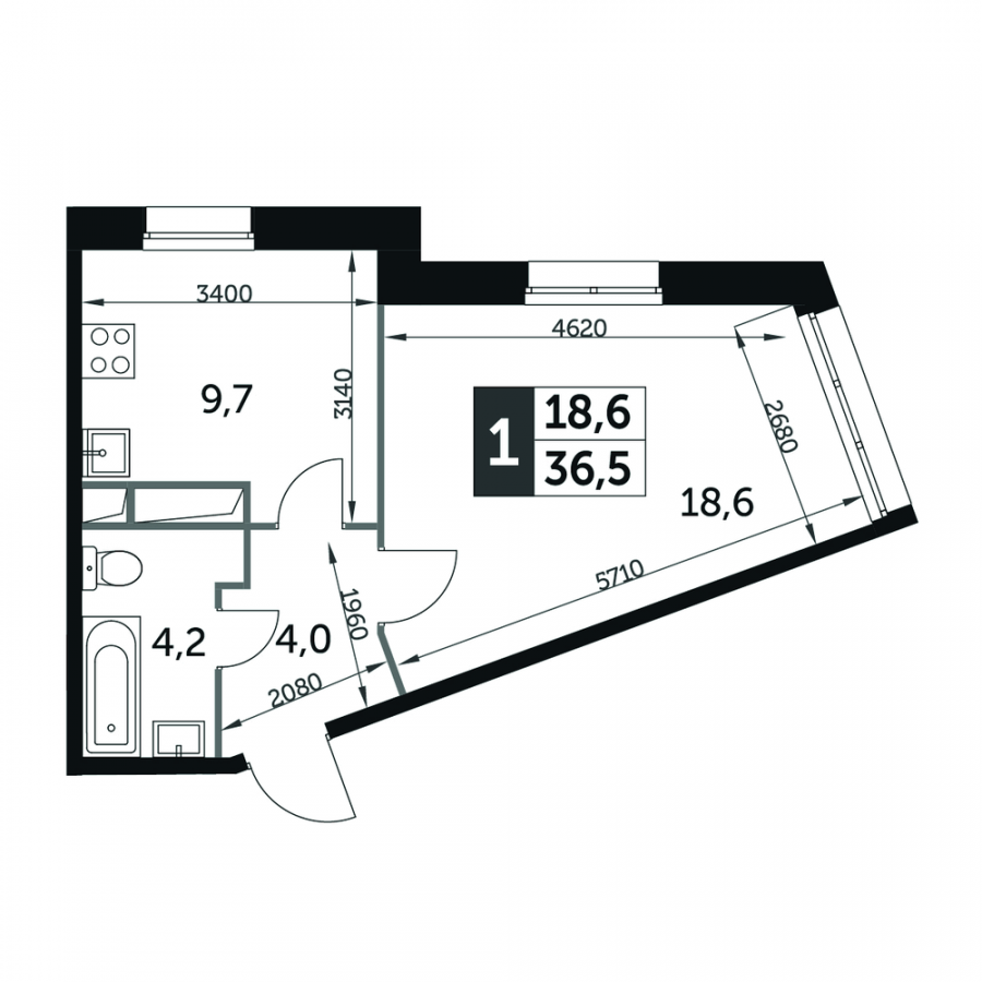 Датский квартал 1 корпус